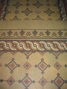 Floor tile pattern, Reimer house, Juschanlee, 2007